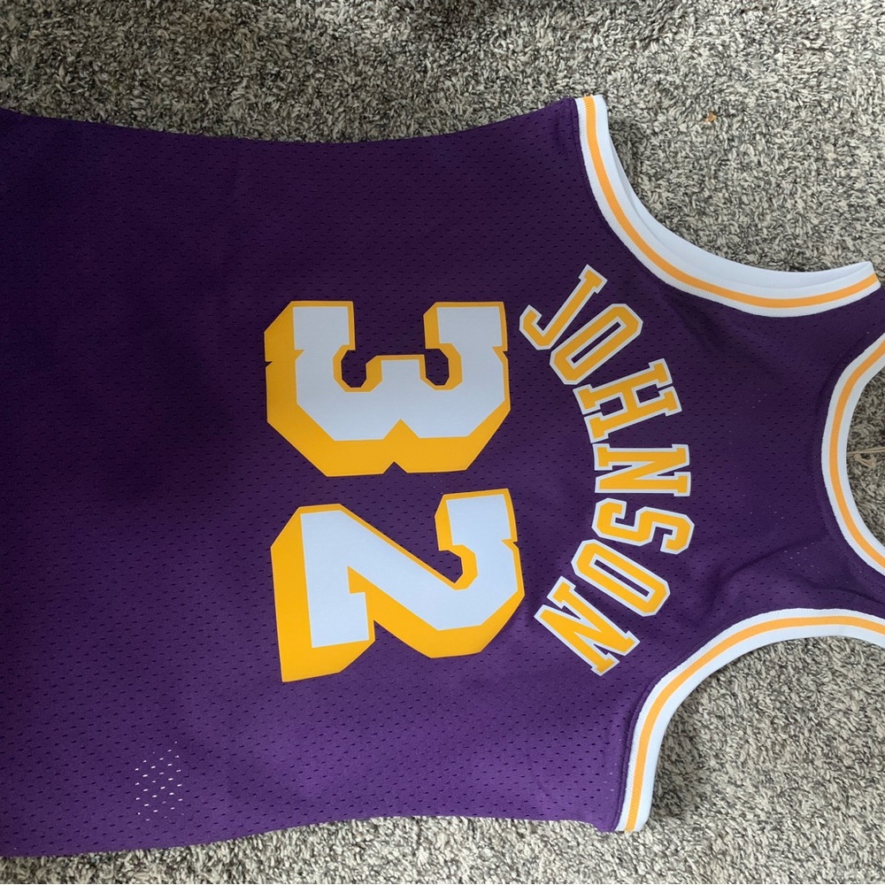 Magic Johnson Los Angeles Lakers Jersey Size M